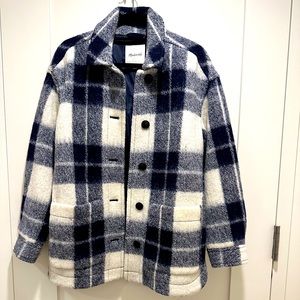 Madewell Walton Shirt-Jacket in Colleton Plaid